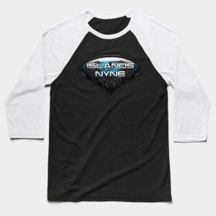 Islands of Nyne Battle Royale Graphic Logo Baseball T-Shirt